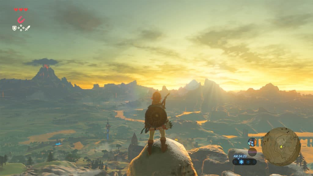 Legend of Zelda Breath of the Wild Τα καλύτερα παιχνίδια του Nintendo Switch