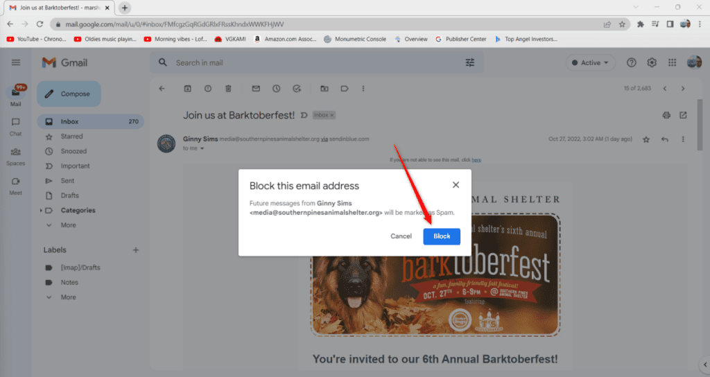 How to Block - Αποκλεισμός αποστολέα στο Gmail