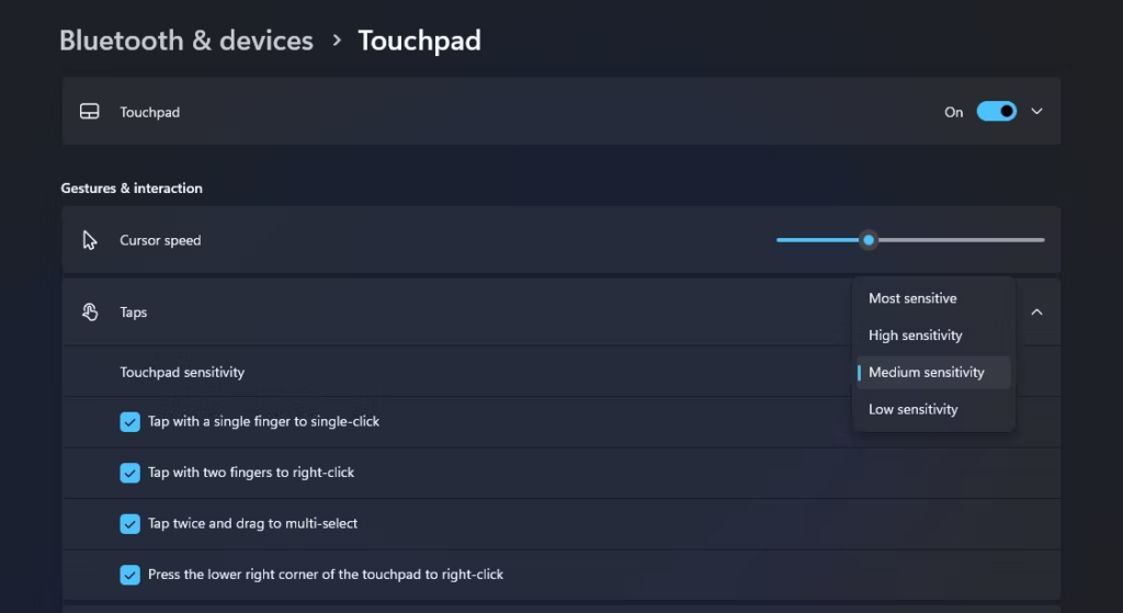 Ευαισθησία στο Touchpad: Πώς να την προσαρμόσεις στο Windows laptop σου