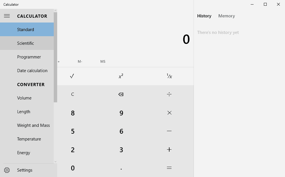 Windows Calculator (Αριθμομηχανή)