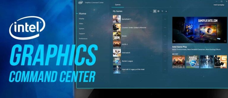 Intel Graphics Command Center - Δωρεάν εφαρμογή για ενημέρωση των drivers