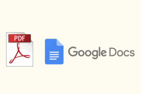 Πώς να εισάγεις PDF σε Έγγραφο Google (google doc)